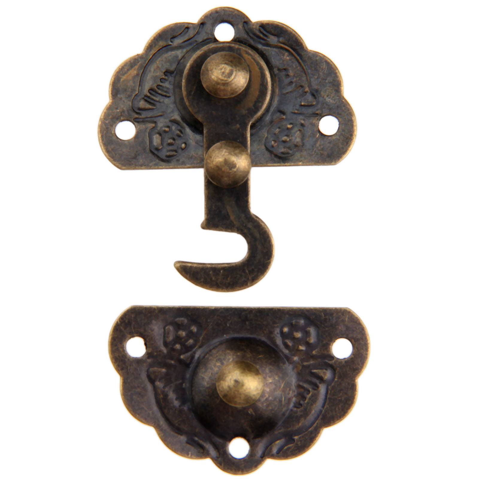 1pc Antique Bronze Box Latch H - Furniture Hardware Decorative review and price