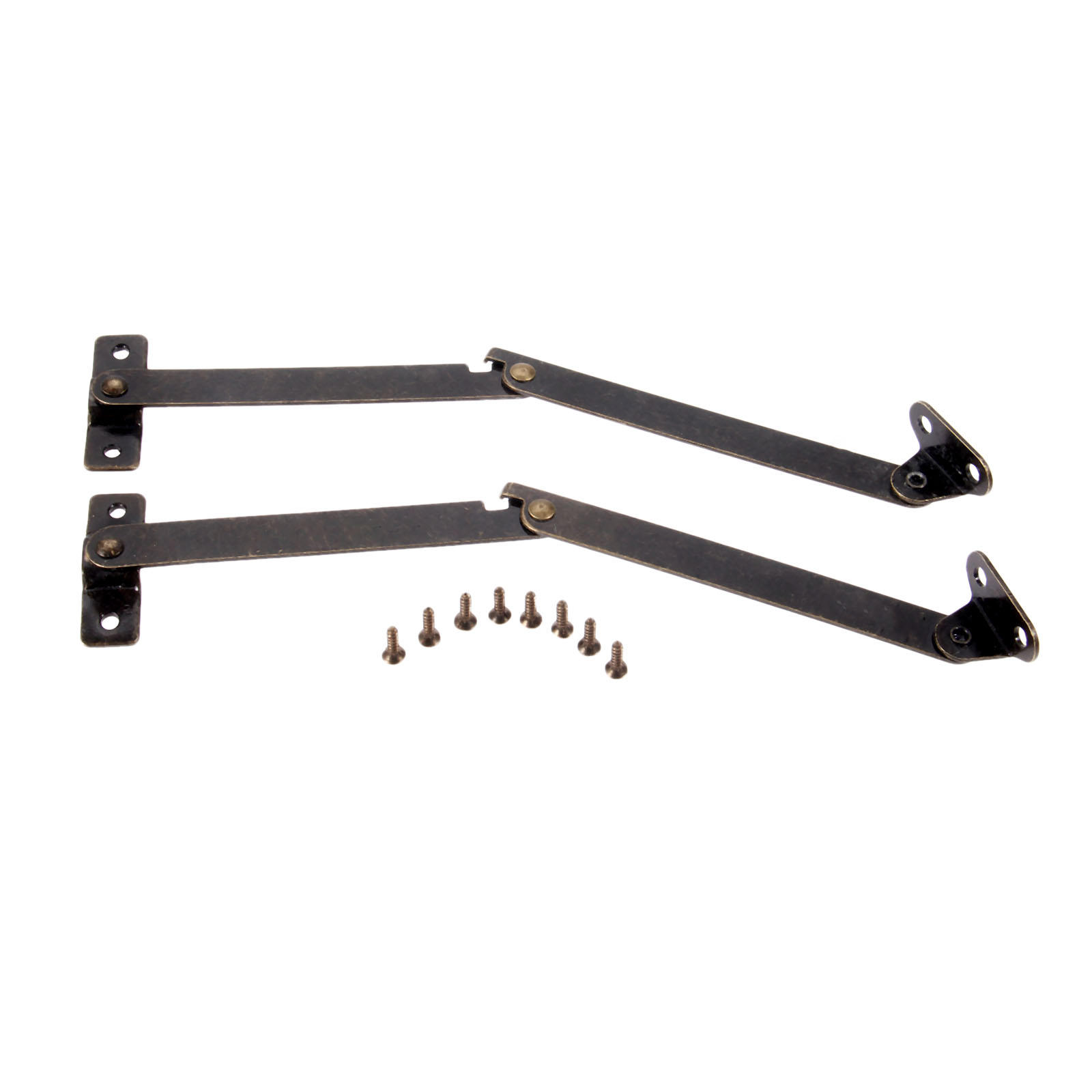 2PCS Lid Support Hinges For Wo - Furniture Hardware Antique review and price