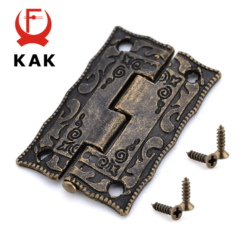 10PCS KAK Antique Bronze Hinge - Furniture Hardware Antique review and price