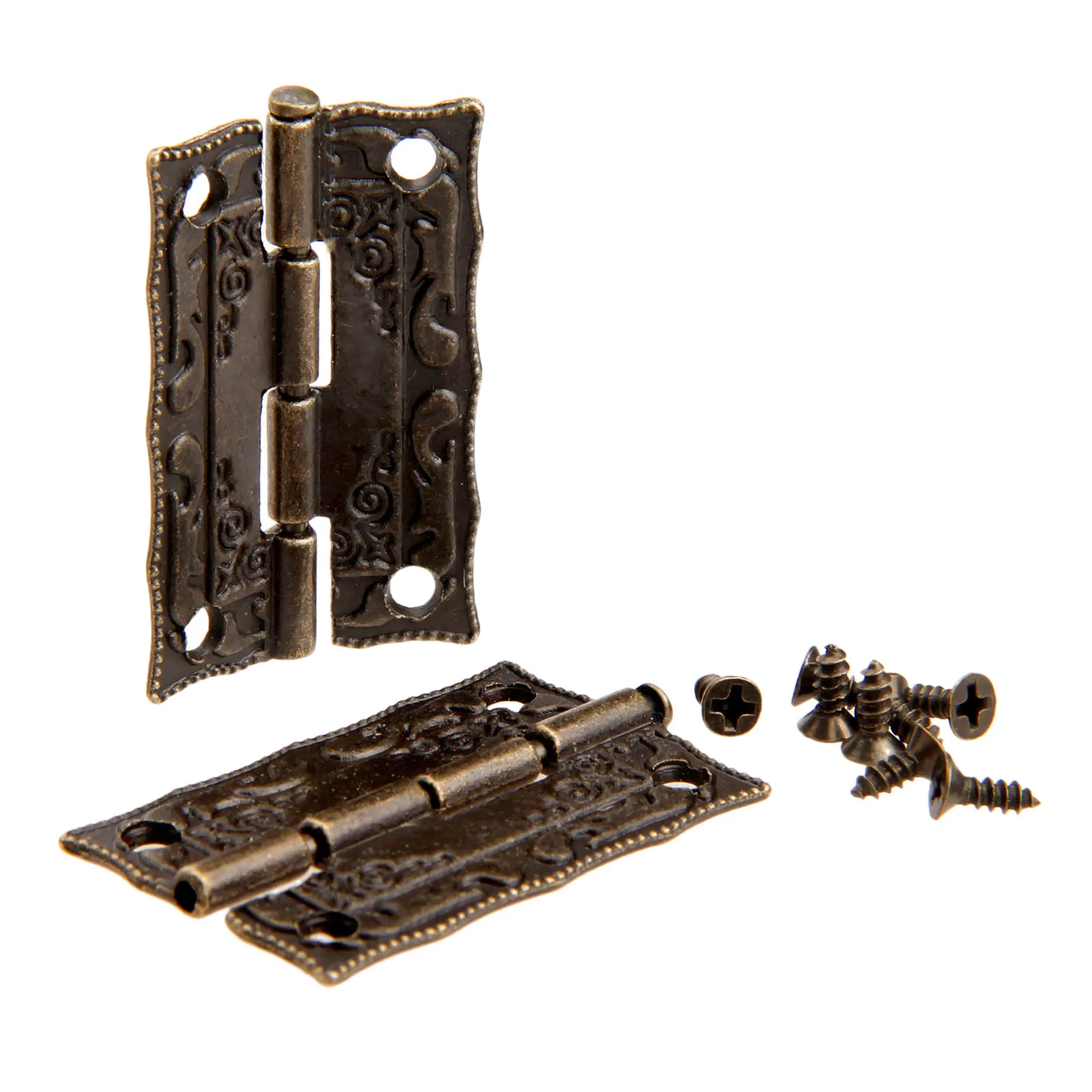 10pcs Hinges 36*23mm Iron Anti - Furniture Hardware Antique review and price