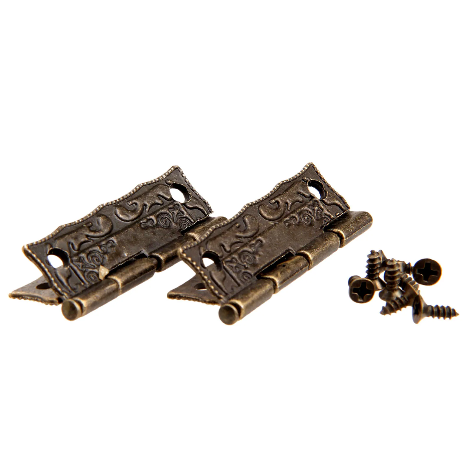 10pcs Hinges 36*23mm Iron Anti - Furniture Hardware Antique review and price