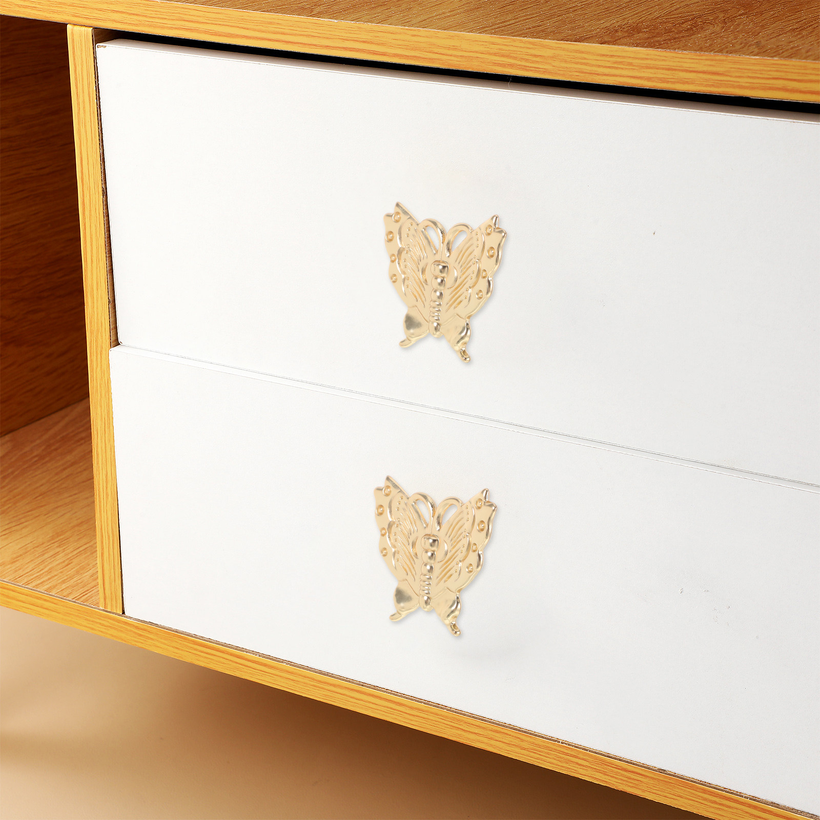 2Pcs Vintage Butterfly Cabinet - Furniture Hardware Decorative review and price