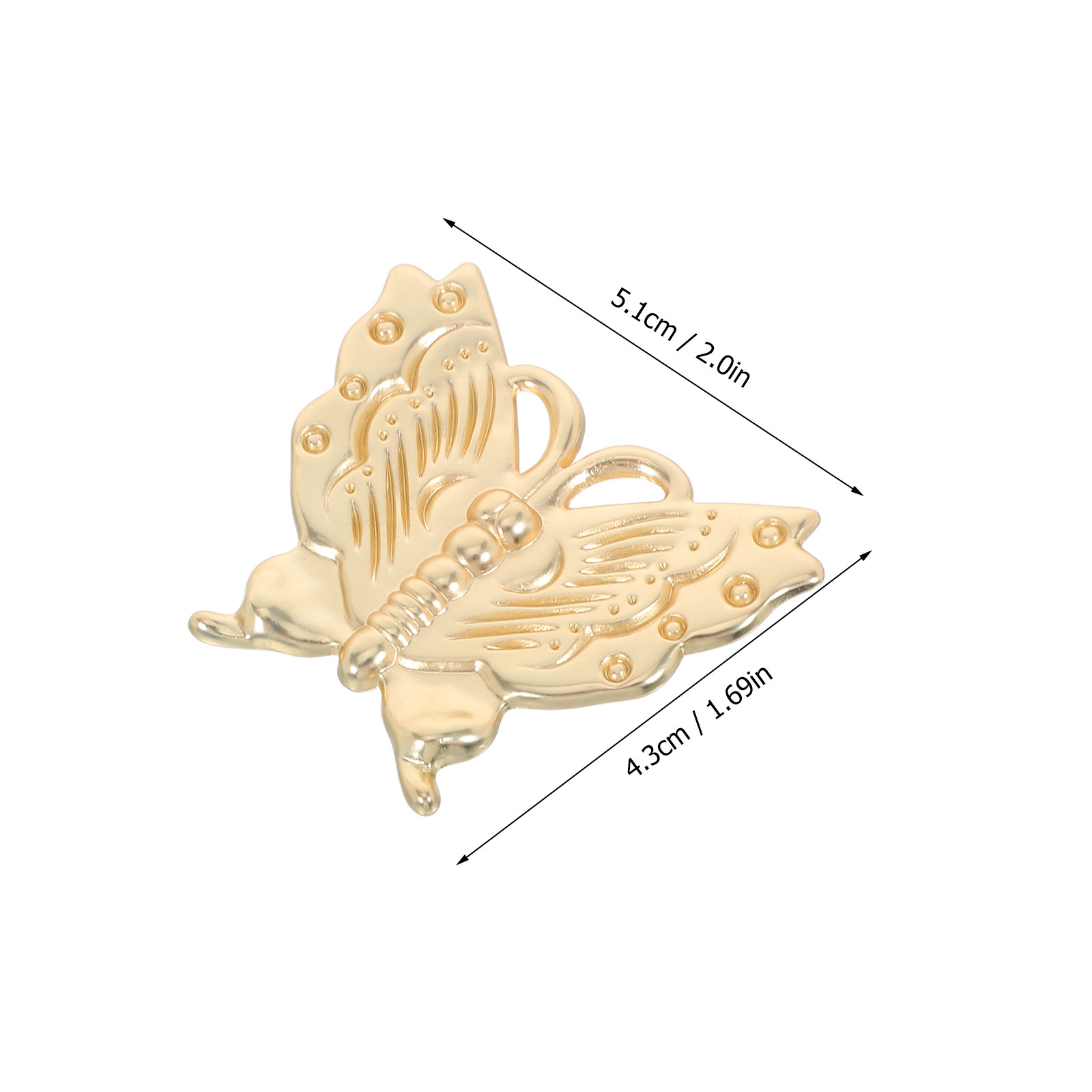 2Pcs Vintage Butterfly Cabinet - Furniture Hardware Decorative review and price