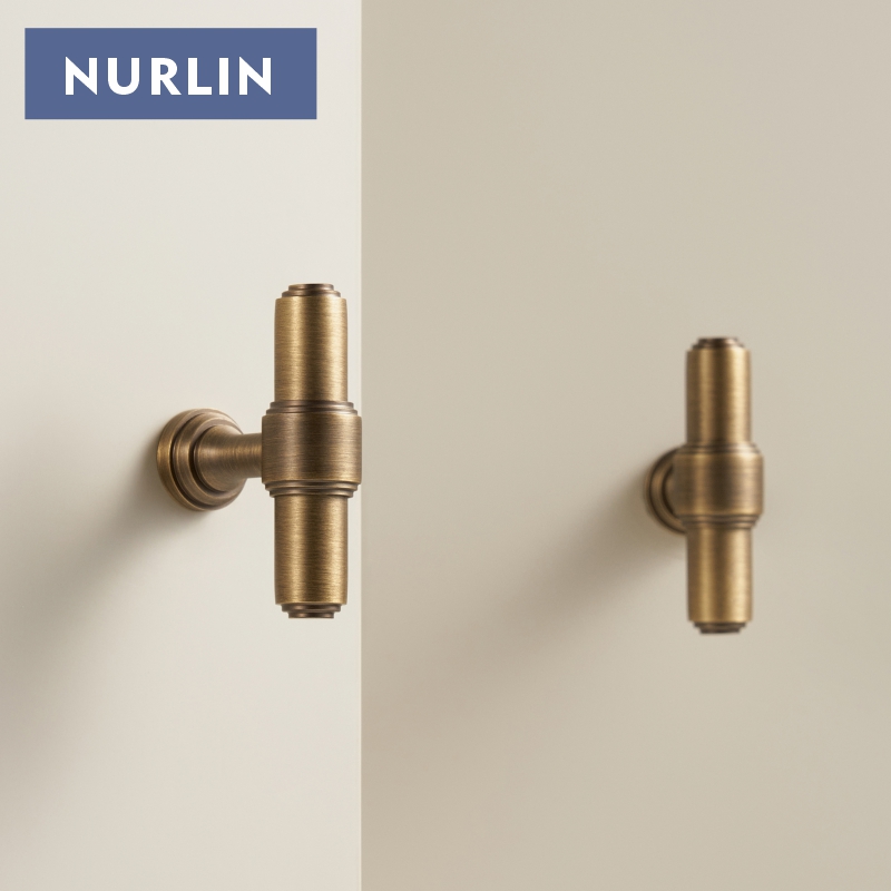 Nurlin Solid Brass French Retr - Furniture Hardware Pulls review and price