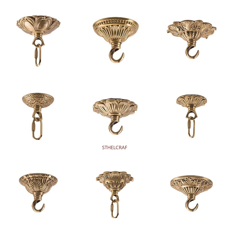 1PC High-end Brass Hook Home I - Furniture Hardware Decorative review and price