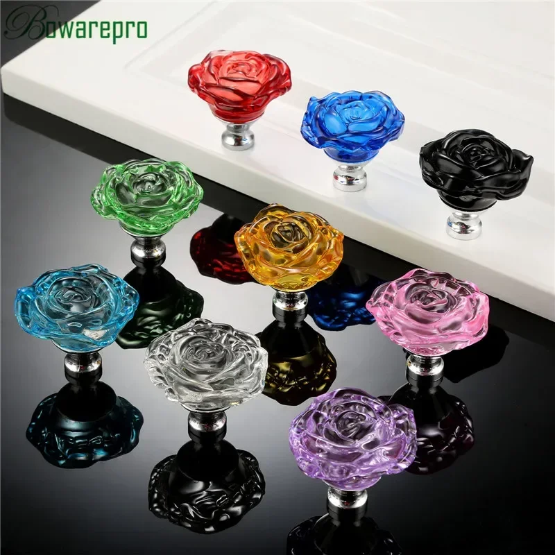 bowarepro 50MM Crystal Rose Gl - Furniture Hardware Pulls review and price