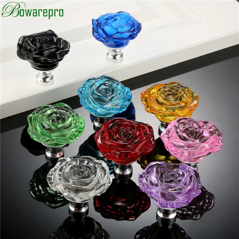 bowarepro 50MM Crystal Rose Gl - Furniture Hardware Pulls review and price