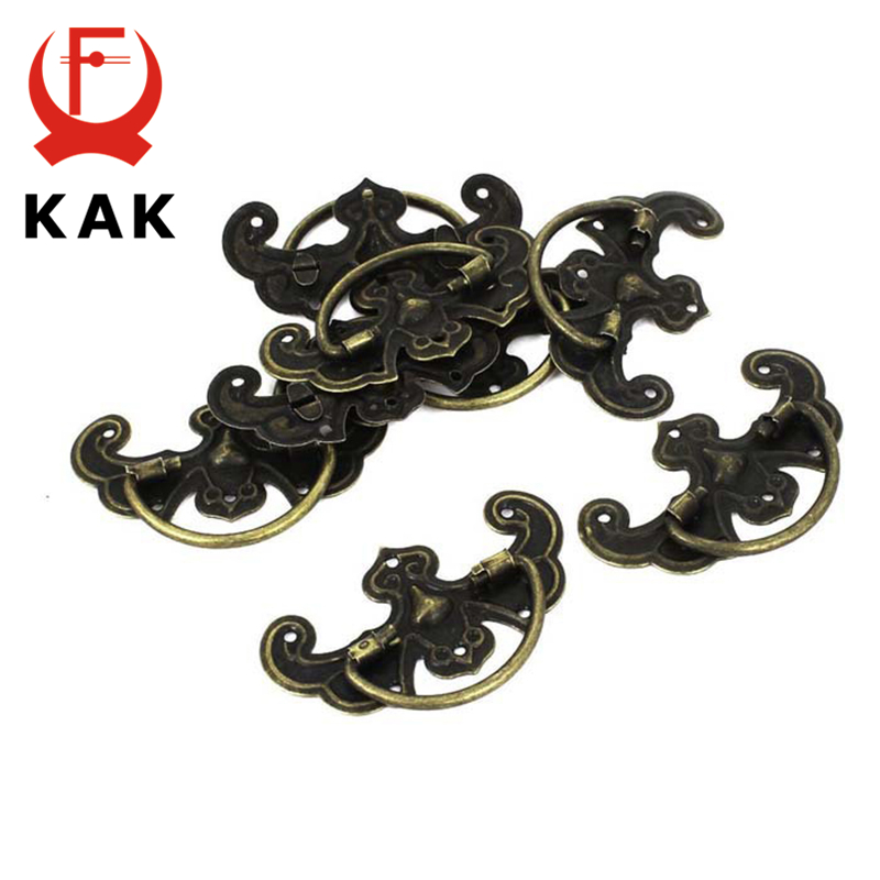 KAK 10pcs Classical Bronze Ton - Furniture Hardware Photos review and price