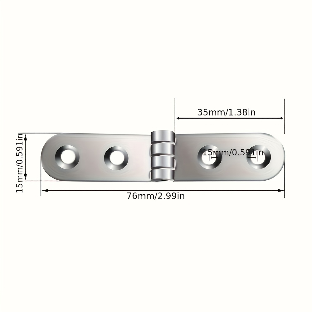 4pcs Foldable Flap Hinges Phot - Furniture Hardware Photos review and price
