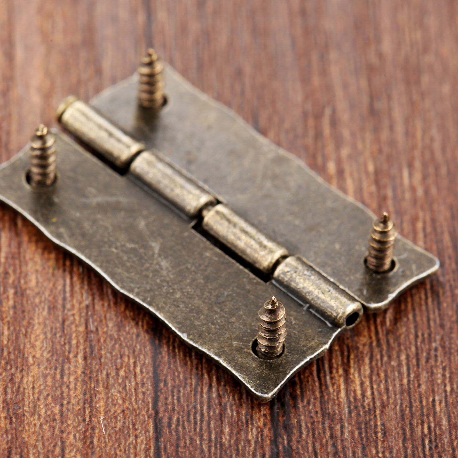 2pcs Antique Bronze Hinges Cab - Furniture Hardware Antique review and price