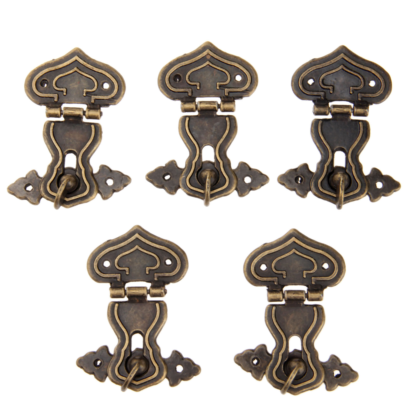 5Pcs 63x47mm Antique Metal Loc - Furniture Hardware Antique review and price