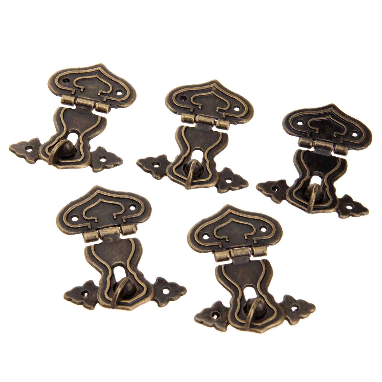 5Pcs 63x47mm Antique Metal Loc - Furniture Hardware Antique review and price
