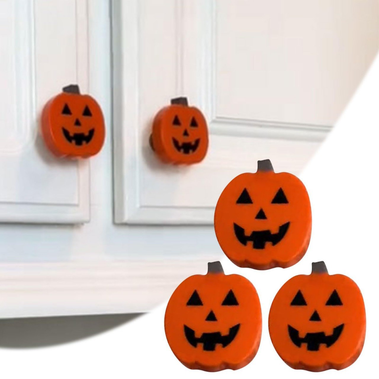 Halloween pumpkin knob cover,  - Furniture Hardware Pulls review and price