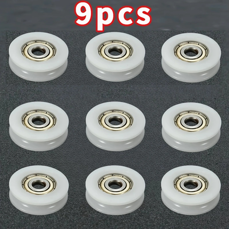 9Pcs U‑Groove Nylon Bearing Ro - Furniture Hardware Lowes review and price