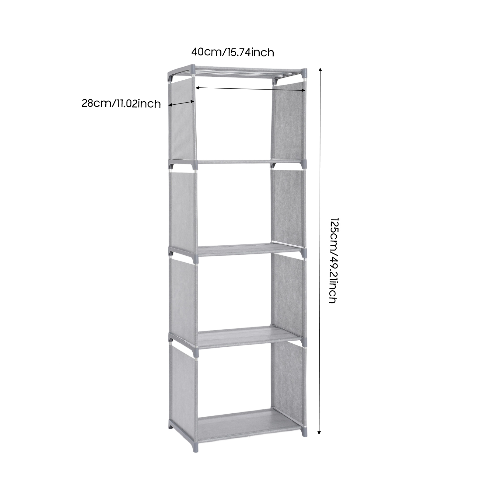 Vertical Open Bookshelf Rectan - Furniture Hardware Photos review and price