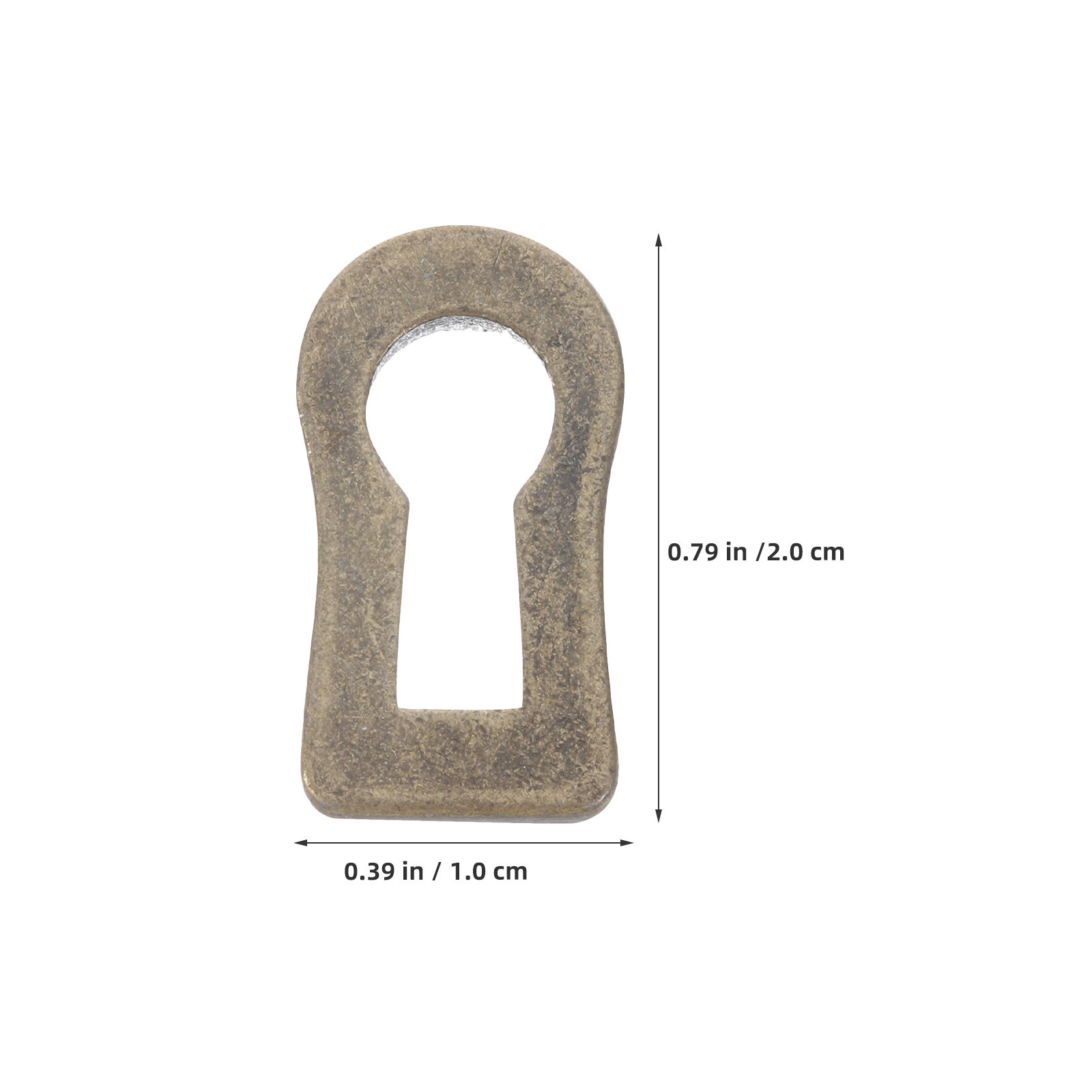 12Pcs Zinc Alloy Oval Keyhole  - Furniture Hardware Decorative review and price