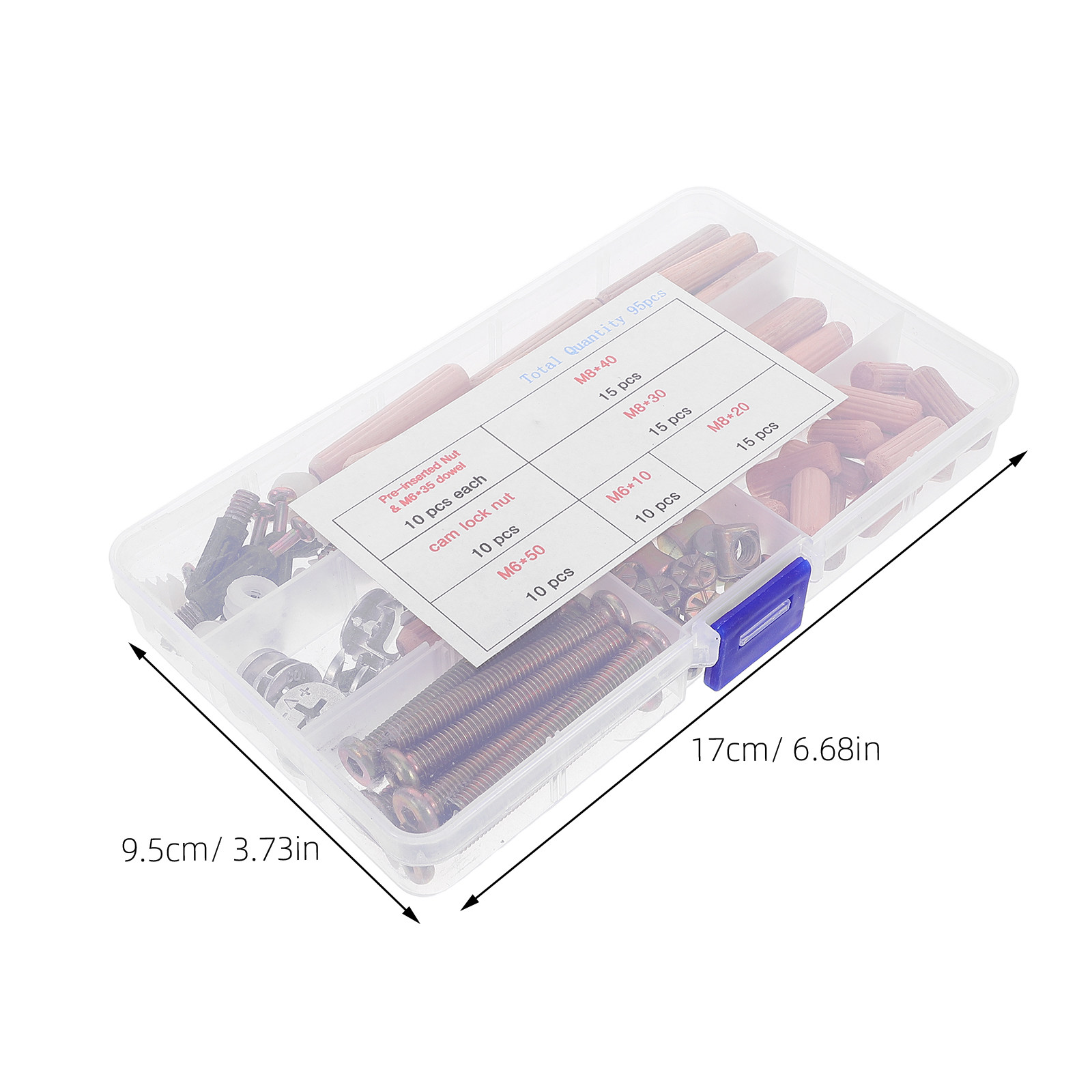 95Pcs Furniture Connector Hard - Furniture Hardware review and price
