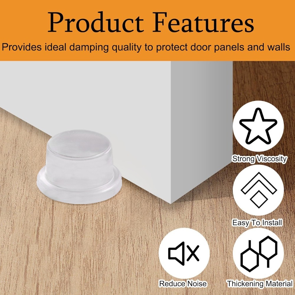 Silicone Door Stopper Wall Pro - Furniture Hardware Pulls review and price